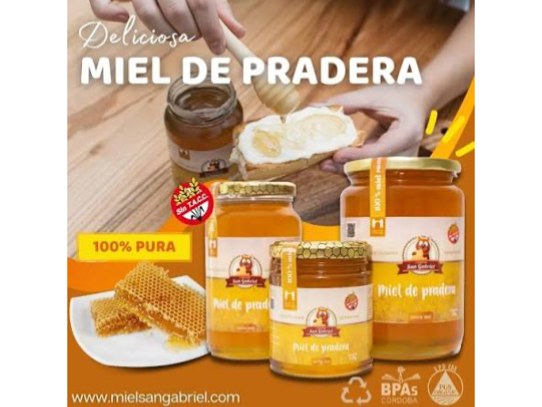 Miel de Pradera varios tamaños