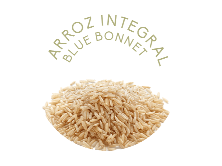 Arroz integral blue bonnet