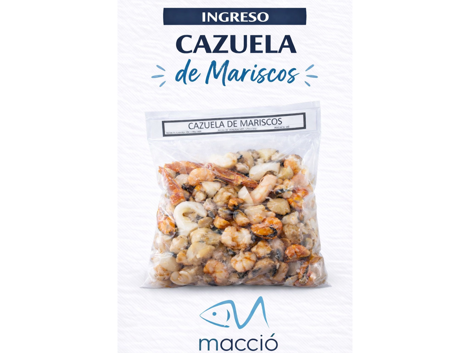 Cazuelas de mariscos