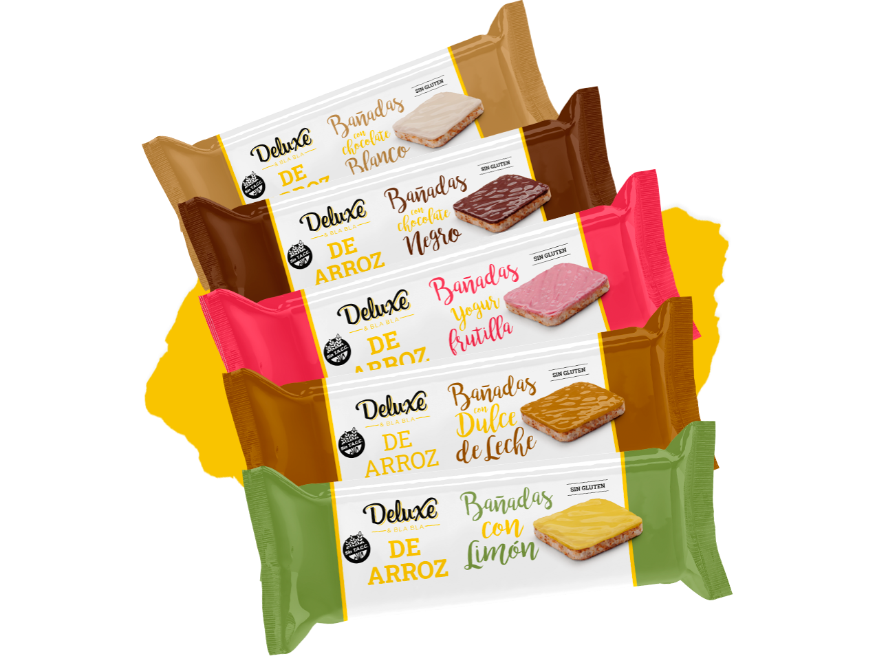 Galleta arroz deluxe varios sabores