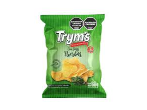 Papas fritas trym s finas hierbas