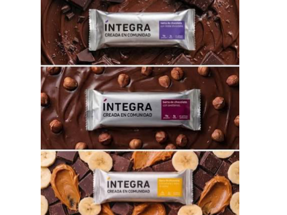 Barras integra chocolate varios sabores