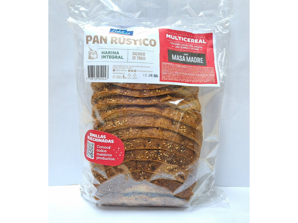 Panes Rústicos varios sabores