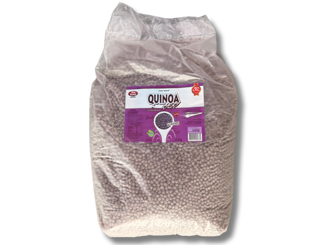 Quinoa pop arándanos