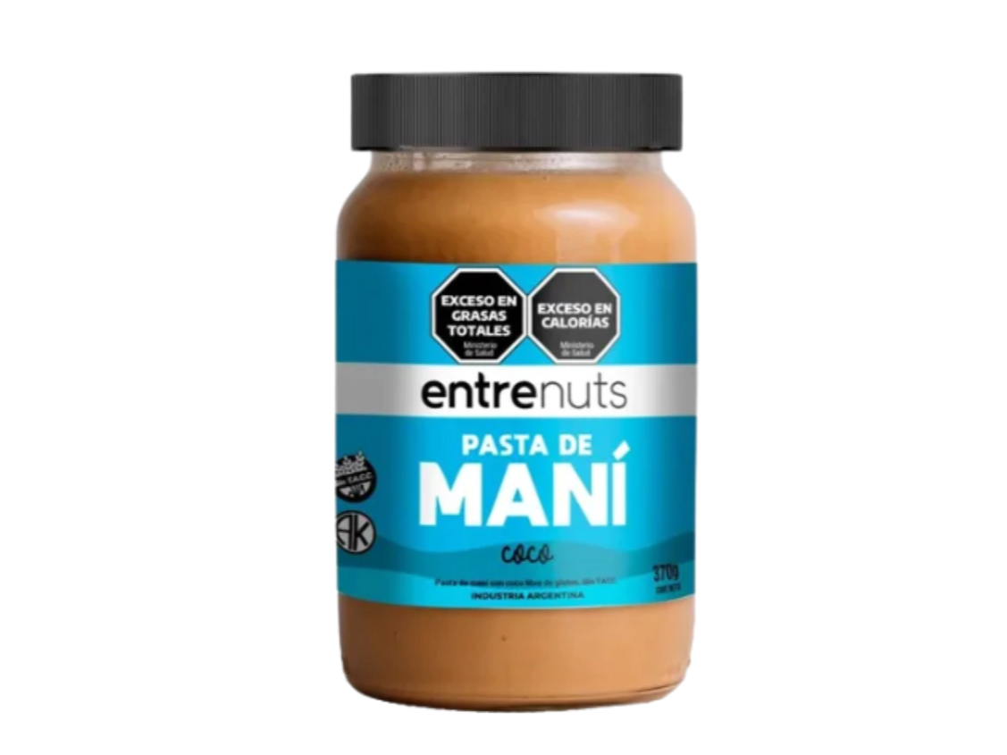 Pasta mani entrenuts coco