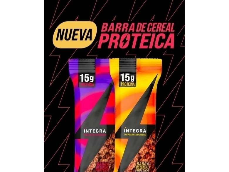 Barras integra proteicas varios sabores