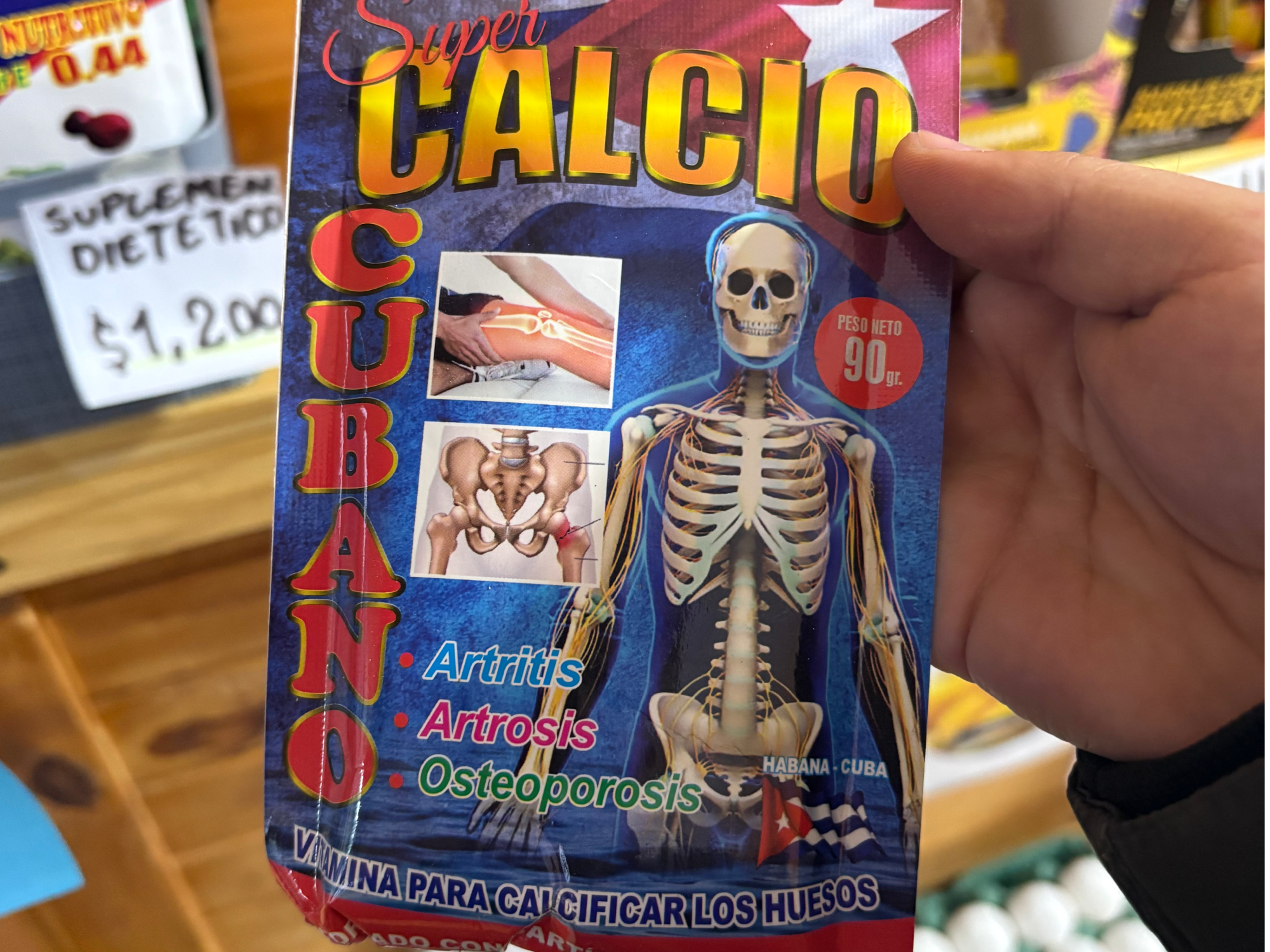 Calcio cubano 100gr