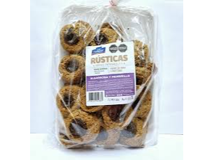 Pepas integrales algarroba y membrillo