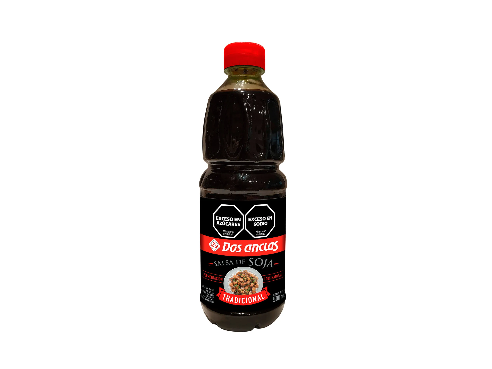Salsa de soja dos anclas