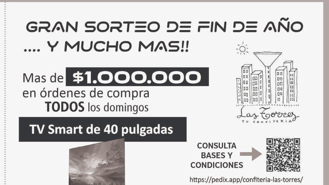 BASES Y CONDICIONES de gran Sorteo FIN DE AÑO.