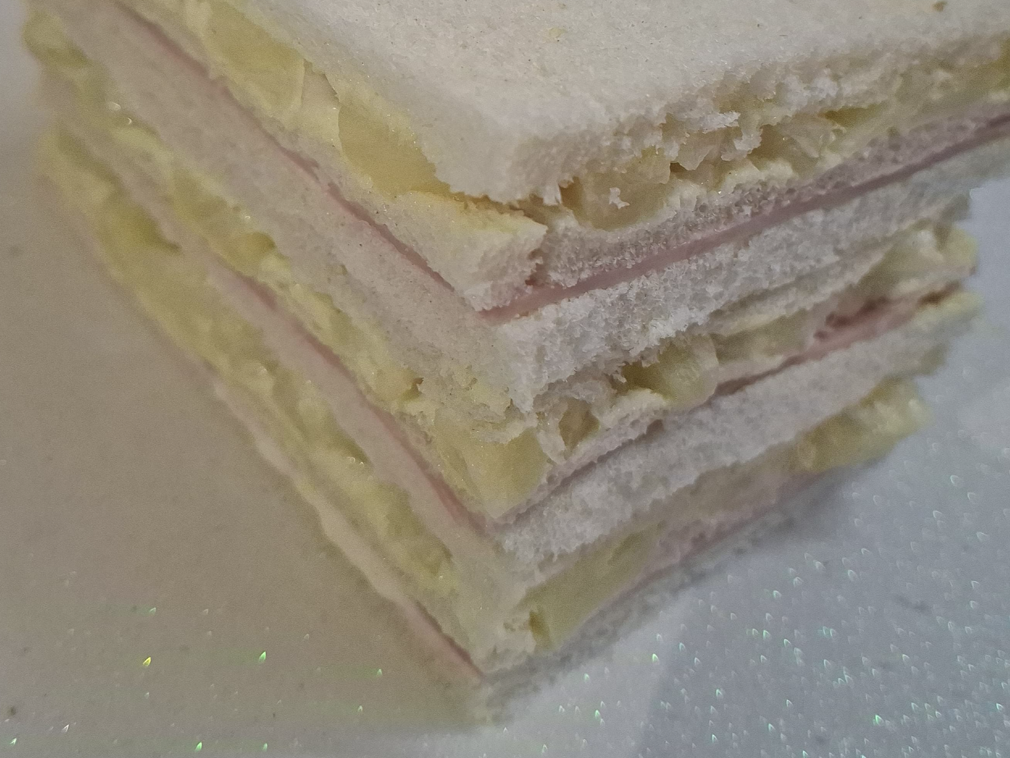 jamón cocido y ananá