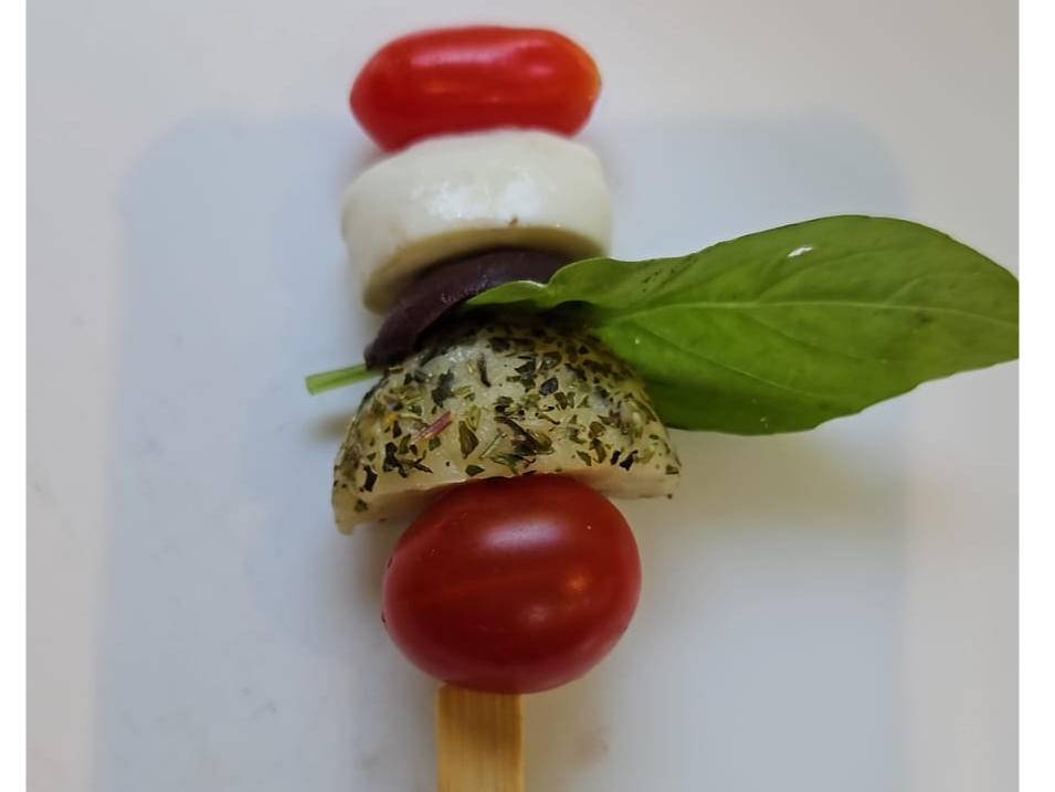 Brochetes capresse