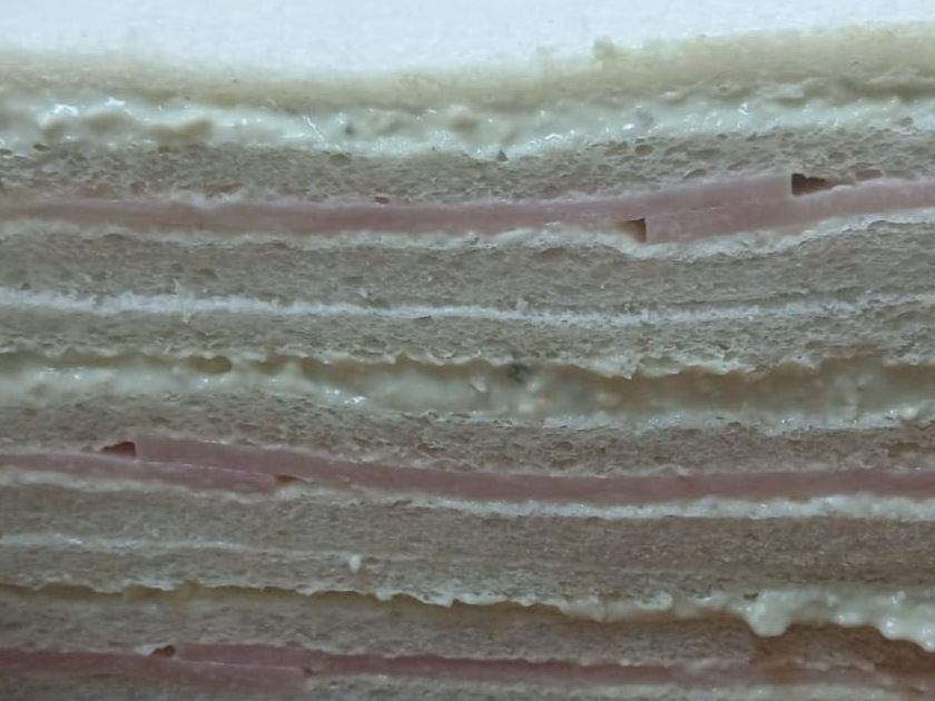 Jamón cocido y roquefort