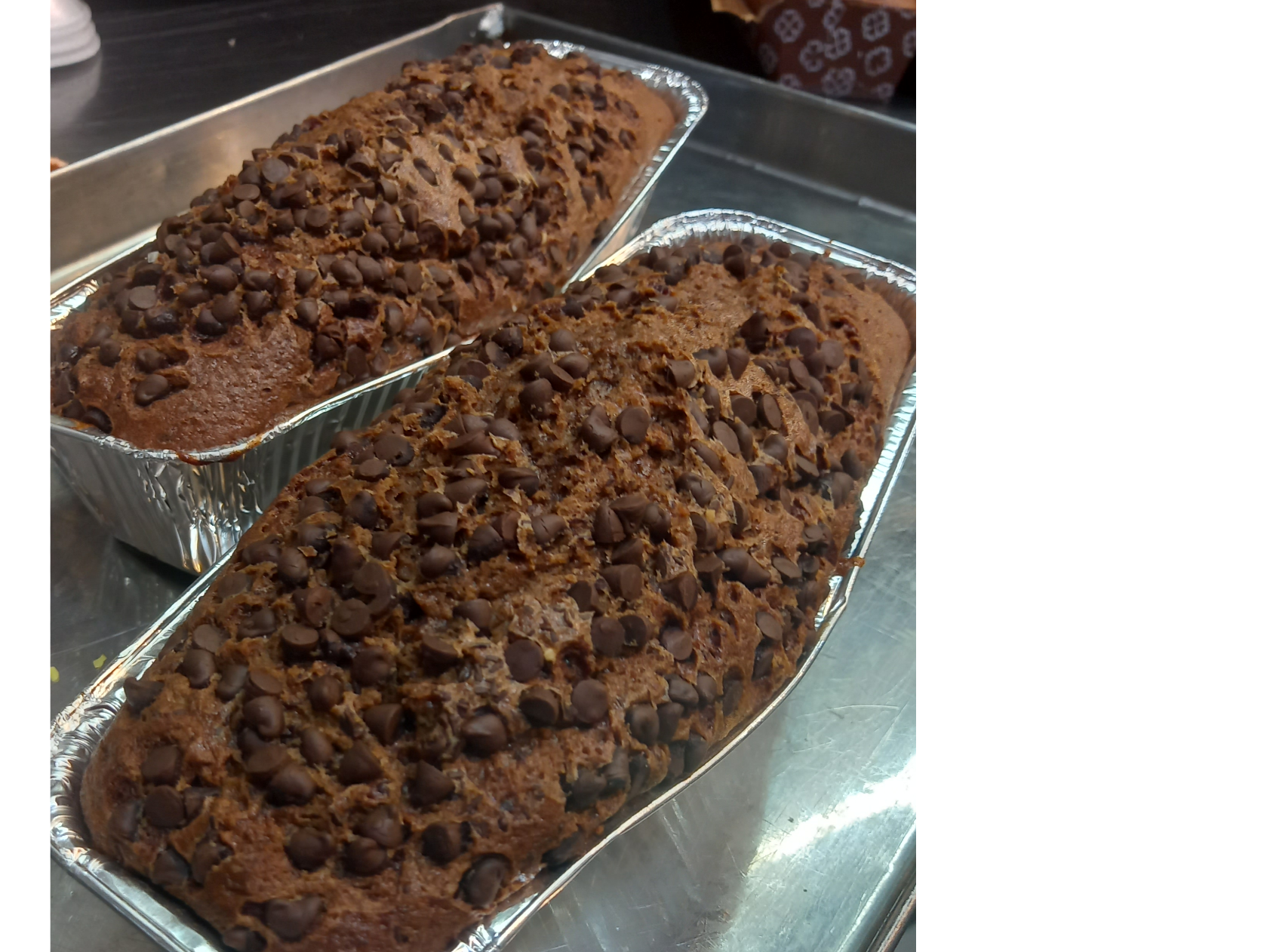 Budín de chocolate con chips chocolate de 500gr