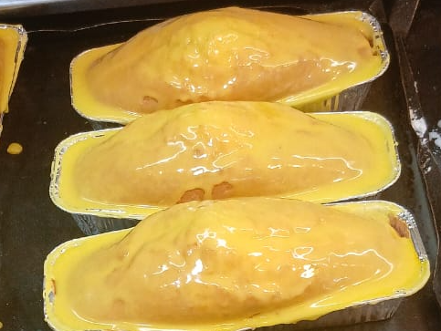 Budín de naranja glaseado de 500gr