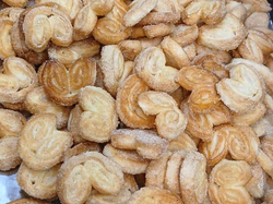 Palmeritas de hojaldre