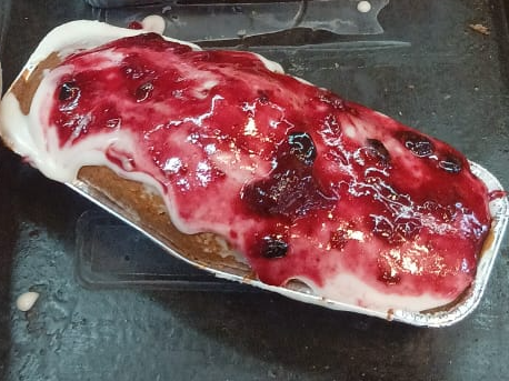 Budín ide frutos rojos de 500gr