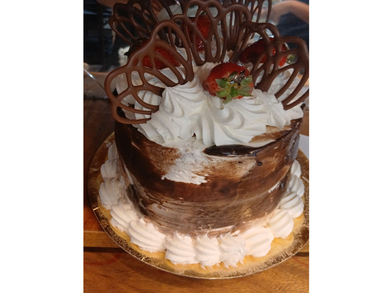 Clásica crema y dulce.