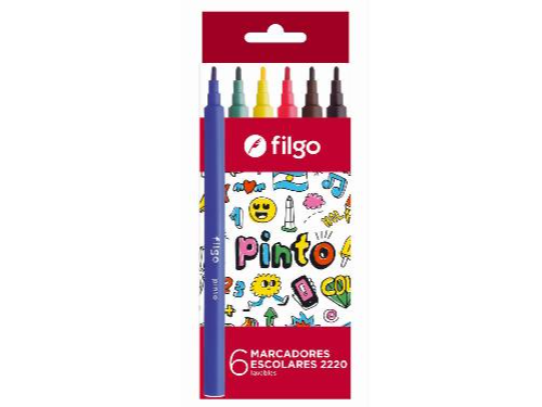 Marcador Escolar de Color Filgo Pinto