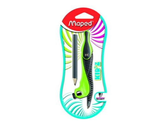 Compas Plastico Maped Kid´z Abrazadera Con Lapiz Blister