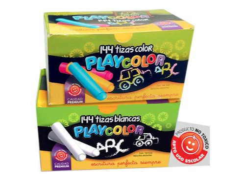 Caja de Tizas de Color/Blanca x Unidad