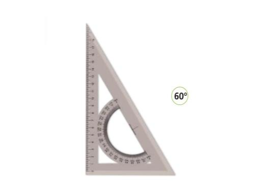 Escuadra Pizzini Humo 20 cm x 60° Escuelita