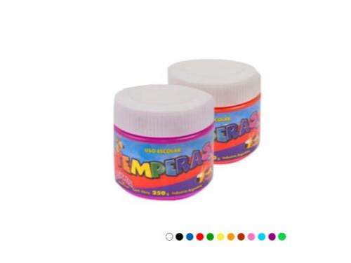 Tempera Señorita Pote 250Gr.
