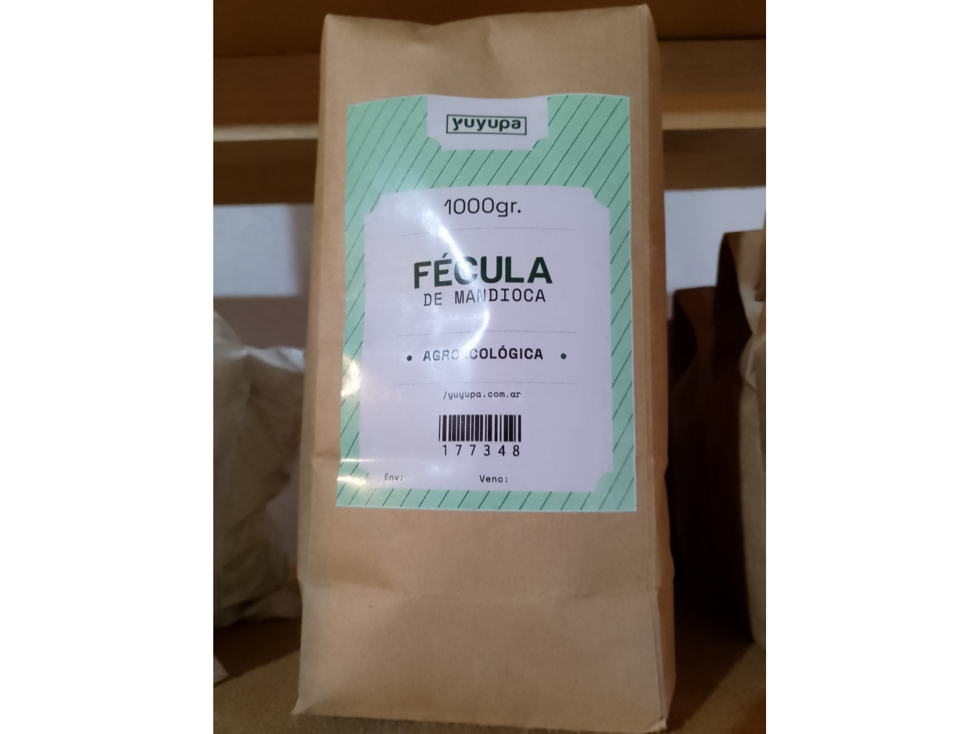 Fecula de mandioca x 1kg