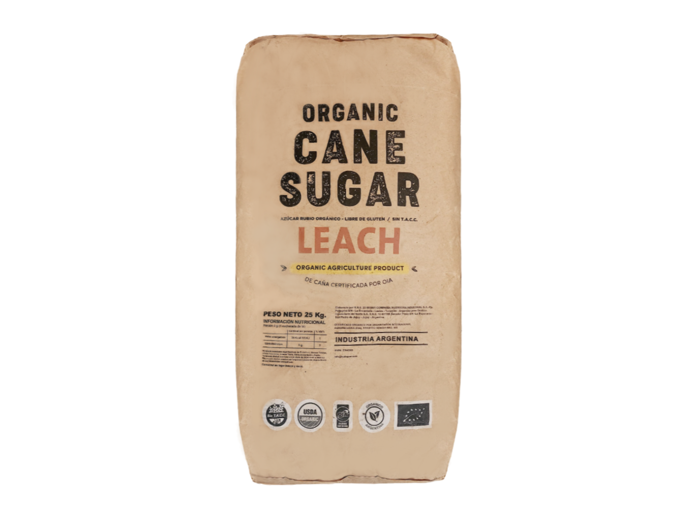 Azucar Orgánica x Kilo  a Granel