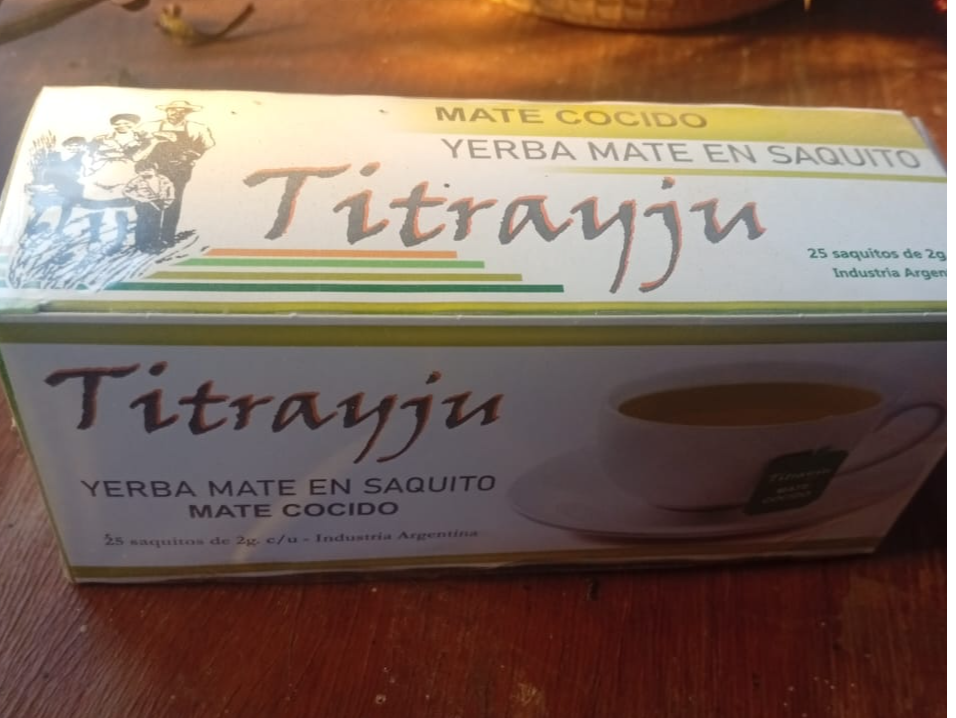 Mate cocido Titrayju (25 saquitos)