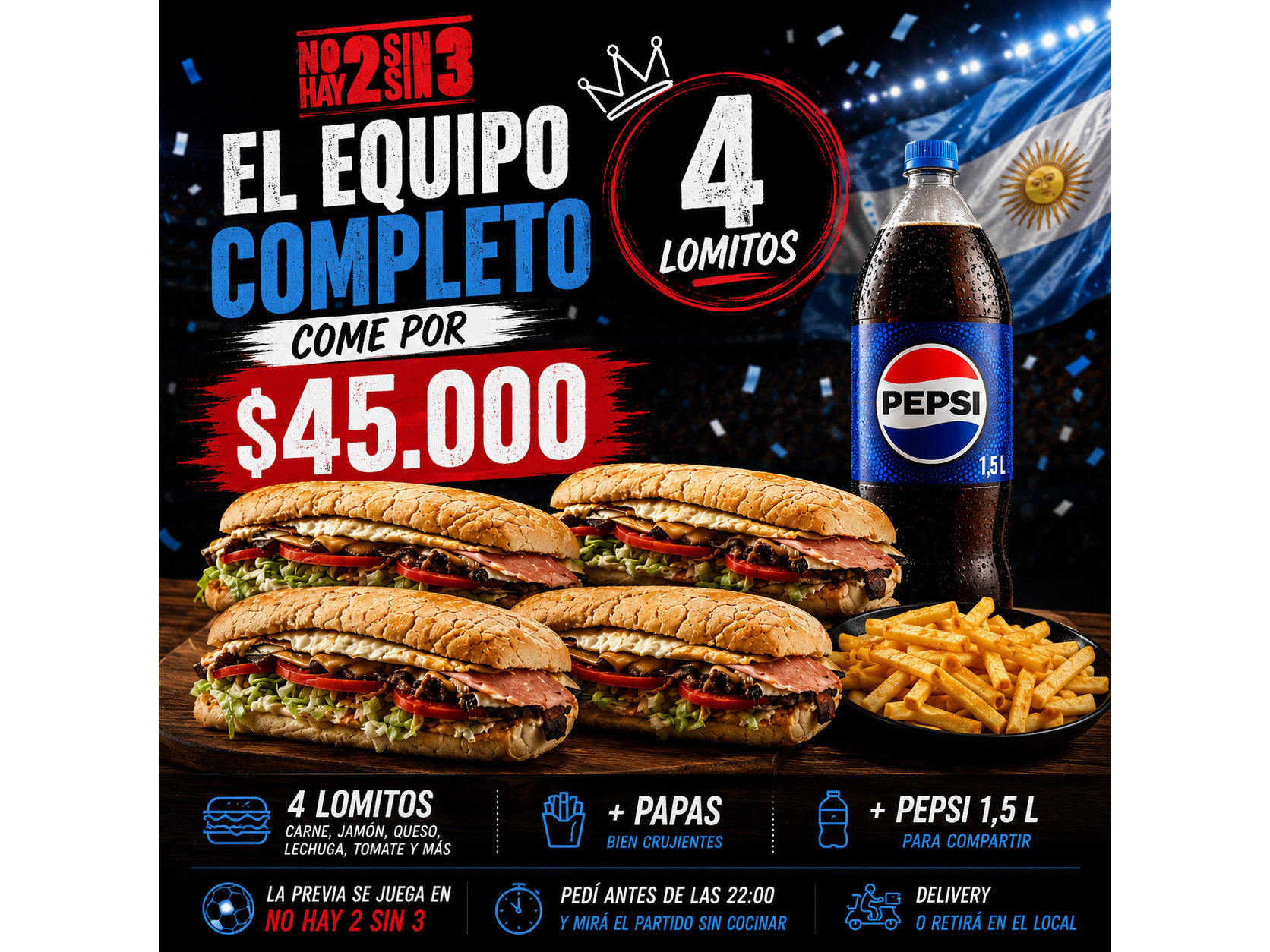 COMBO - CAMPEÓN X4