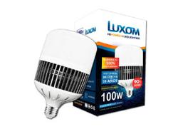 FOCOS LUXOM 100W X CAJA DE 20 UNID