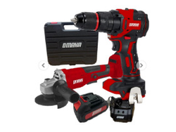 SET TALADRO + AMOLADORA 20V OMAHA