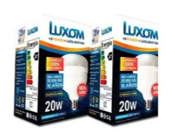 FOCOS LUXOM 20W X CAJA 20 UNID