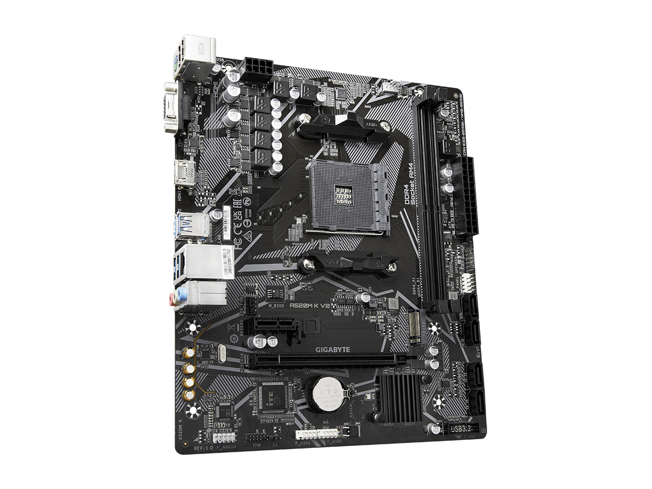 MOTHER AM4 A520M-K GIGABYTE