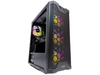 GABINETE LNZ Y11 4 FAN RGB VIDRIO TEMPLADO
