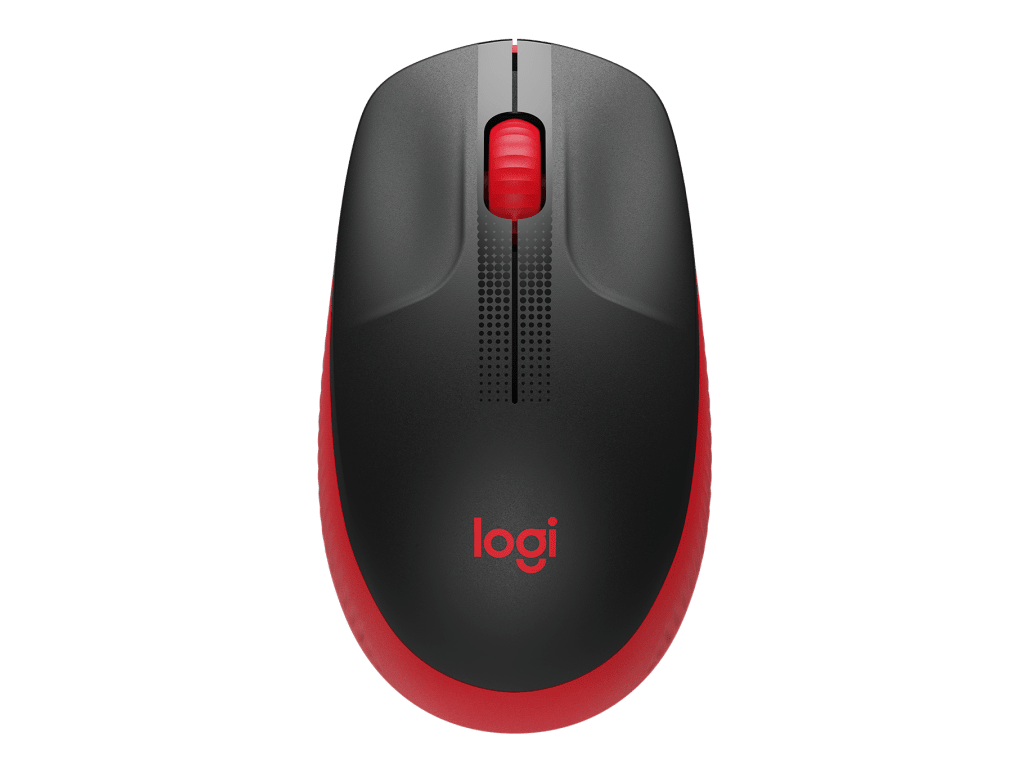 MOUSE INALAMBRICO LOGITECH M190 ROJO