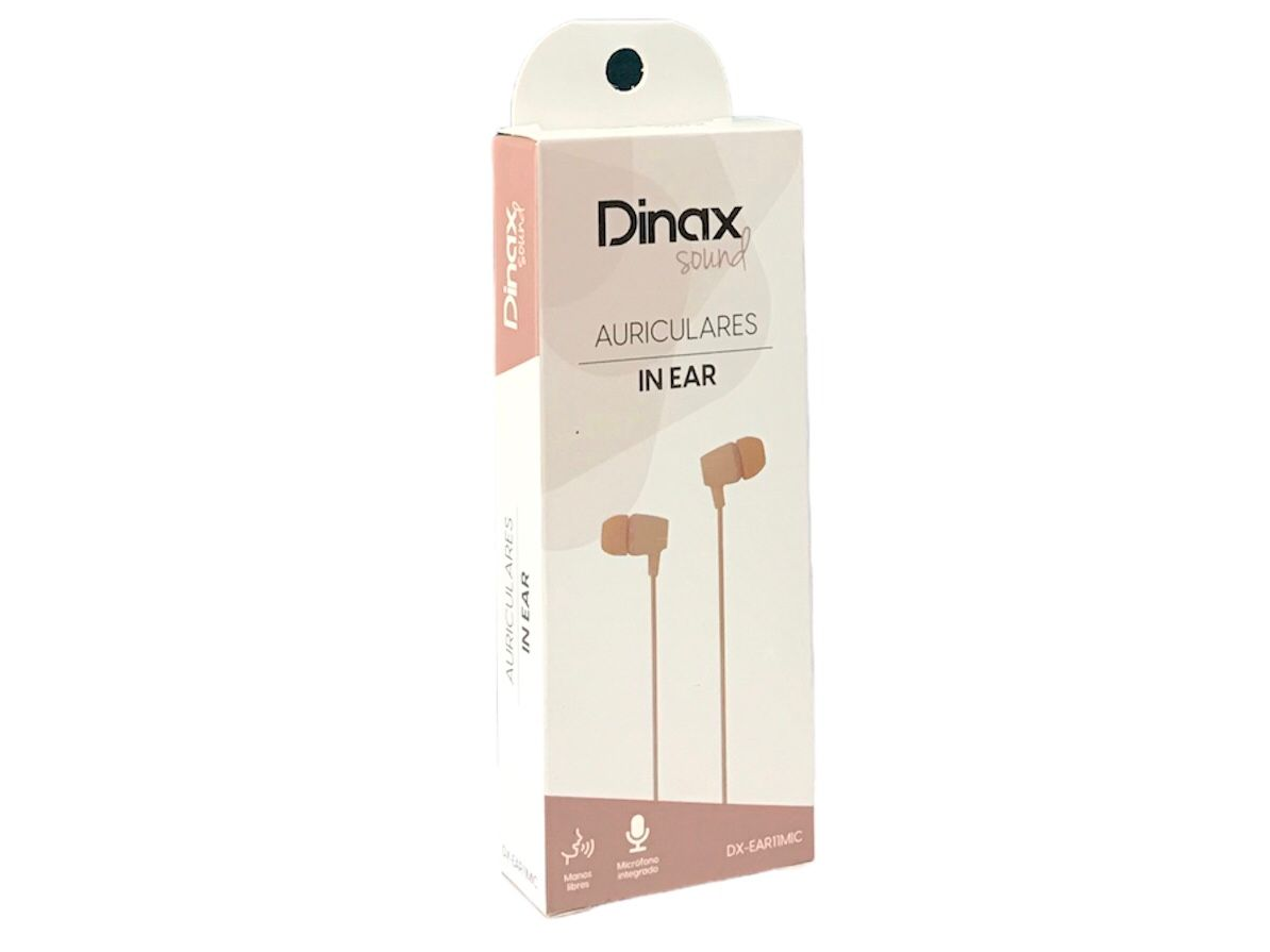 AURICULAR DINAX EAR11MIC ROSA