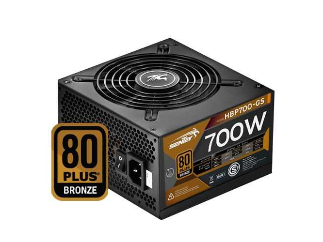 FUENTE ATX 700W SENTEY 80 PLUS MBP700-GS