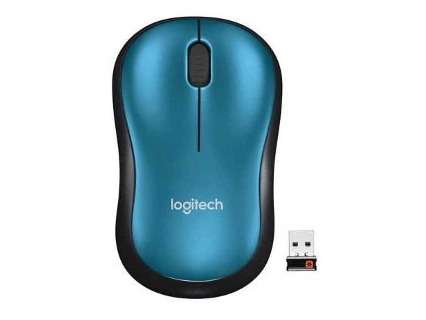 MOUSE INALAMBRICO LOGITECH M185 AZUL