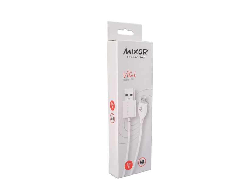 CABLE USB - V8 MIXOR 5.4 AMP