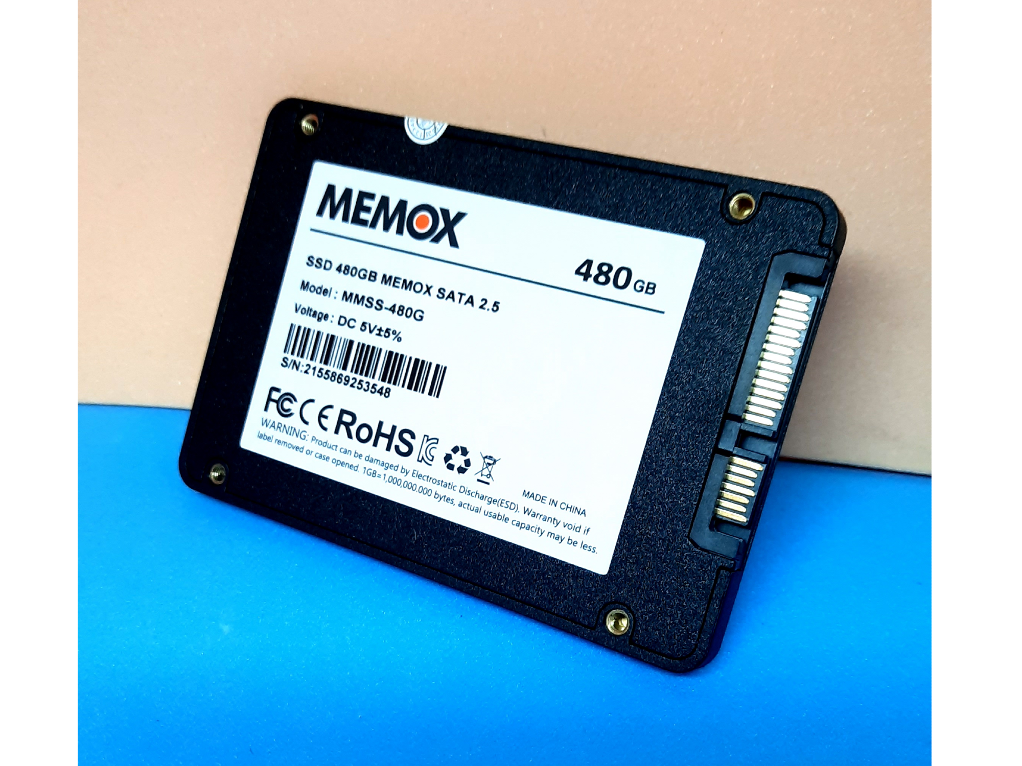 DISCO SSD 480GB MEMOX