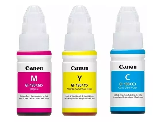 TINTA CANON ORIGINAL 190 COLOR 70ML