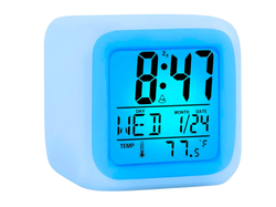 RELOJ DESPERTADOR DINAX CUBO