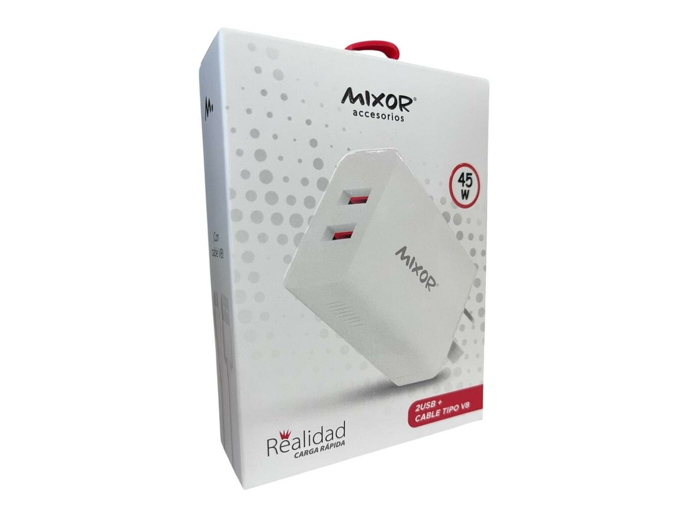 CARGADOR MICRO USB V8 MIXOR 6.4A