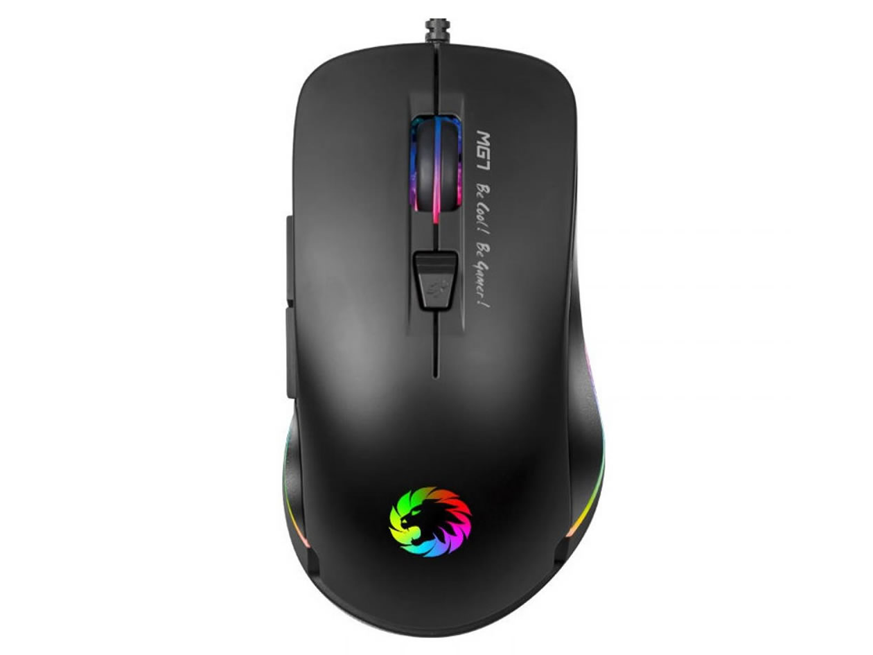 MOUSE GAMER + PAD GAMEMAX MG7 3200 DPI