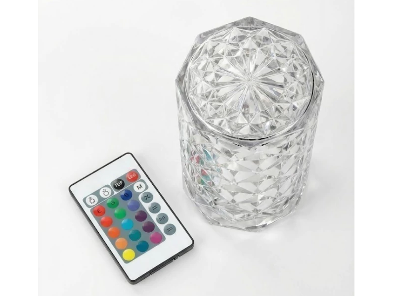LAMPARA TACTIL LED DIAMANTE