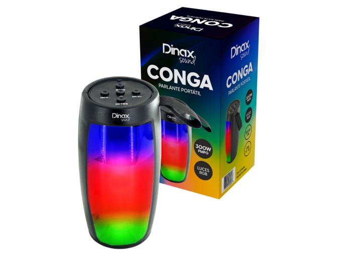 PARLANTE BLUETOOHT DINAX CONGA