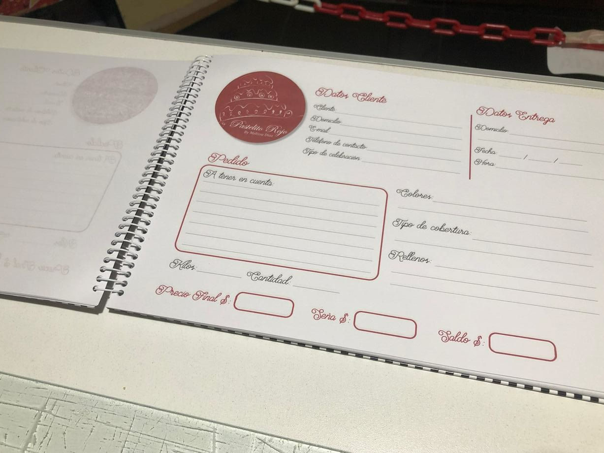 CUADERNO DE PEDIDOS