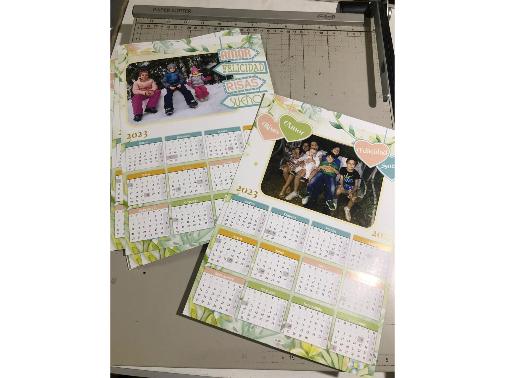 CALENDARIO CON FOTOS